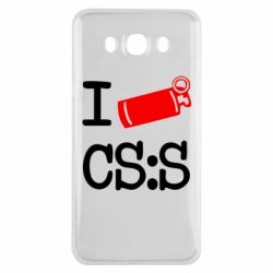 Чохол для Samsung J7 2016 I love CS Source - PrintSalon