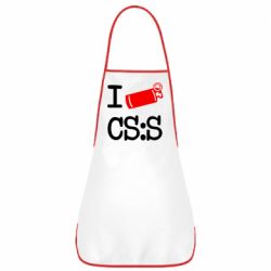 Фартух I love CS Source - PrintSalon