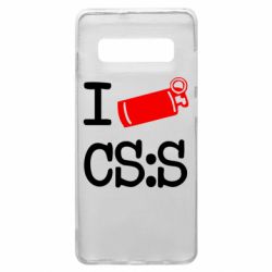 Чохол для Samsung S10+ I love CS Source - PrintSalon