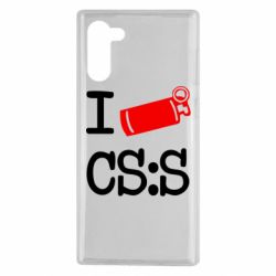 Чохол для Samsung Note 10 I love CS Source - PrintSalon