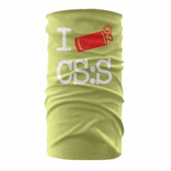 Бандана I love CS Source - PrintSalon