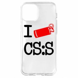 Чохол для iPhone 12 mini I love CS Source - PrintSalon