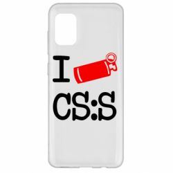 Чохол для Samsung A31 I love CS Source - PrintSalon