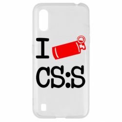 Чохол для Samsung A01 / M01 I love CS Source - PrintSalon