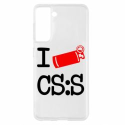 Чохол для Samsung S21 I love CS Source - PrintSalon