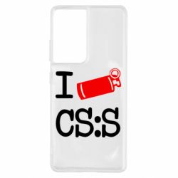 Чохол для Samsung S21 Ultra I love CS Source - PrintSalon