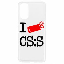 Чохол для Oppo Reno 4I love CS Source - PrintSalon