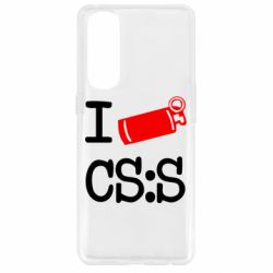 Чехол для Oppo Reno 4 Pro I love CS Source-PrintSalon Чехол для Oppo Reno 4 Pro I love CS Source