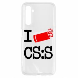 Чохол для Realme 6 I love CS Source - PrintSalon