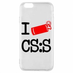 Чохол для iPhone 6/6S I love CS Source - PrintSalon