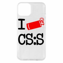 Чохол для iPhone 14 I love CS Source - PrintSalon