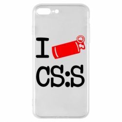 Чехол для iPhone 7 Plus I love CS Source
