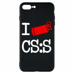 Чохол для iPhone 8 Plus I love CS Source - PrintSalon