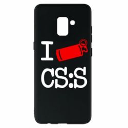 Чохол для Samsung A8+ 2018 I love CS Source - PrintSalon
