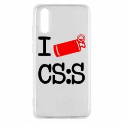 Чохол для Huawei P20 I love CS Source - PrintSalon