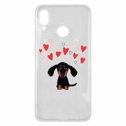 Чехол для Huawei P Smart Plus 2018 I love dachshund