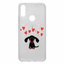 Чехол для Xiaomi Redmi 7 I love dachshund - PrintSalon