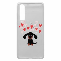 Чехол для Huawei P30 I love dachshund - PrintSalon