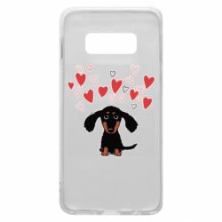 Чехол для Samsung S10e I love dachshund - PrintSalon