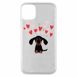 Чохол для iPhone 11 Pro I love dachshund