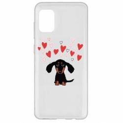 Чохол для Samsung A31 I love dachshund