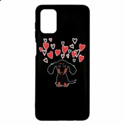 Чехол для Samsung M51 I love dachshund
