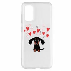 Чехол для Samsung S20 I love dachshund