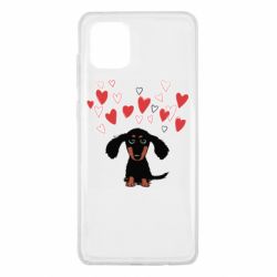 Чехол для Samsung Note 10 Lite I love dachshund - PrintSalon