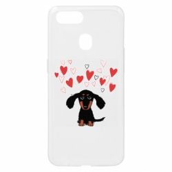 Чехол для Oppo A5s/A12 I love dachshund