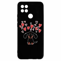 Чехол для Oppo A15s/A15 I love dachshund - PrintSalon
