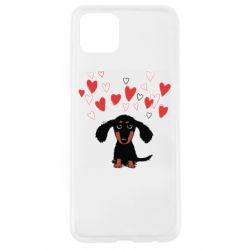 Чехол для Oppo A92s I love dachshund - PrintSalon