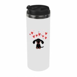Термокружка I love dachshund - PrintSalon