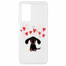 Чехол для Xiaomi Mi 10T/10T Pro I love dachshund - PrintSalon