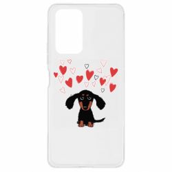 Чохол для Xiaomi Redmi Note 10 Pro I love dachshund