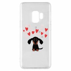 Чохол для Samsung S9 I love dachshund