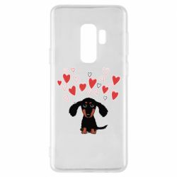 Чохол для Samsung S9+ I love dachshund