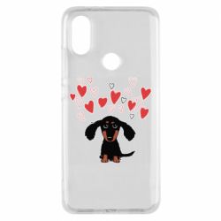 Чехол для Xiaomi Mi A2 I love dachshund - PrintSalon