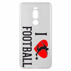 Чохол для Meizu Note 8 I love football - PrintSalon
