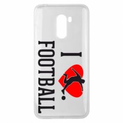 Чохол для Xiaomi Pocophone F1 I love football - PrintSalon