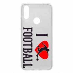 Чохол для Xiaomi Redmi 7 I love football - PrintSalon