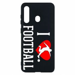 Чохол для Samsung M40 I love football - PrintSalon