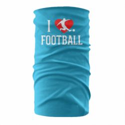 Бандана I love football - PrintSalon