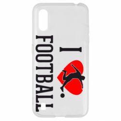 Чохол для Samsung A01 / M01 I love football - PrintSalon