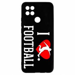 Чохол для Oppo A15s / A15 I love football - PrintSalon