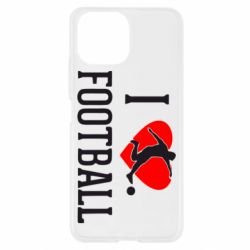 Чохол для Xiaomi Mi11 Lite I love football - PrintSalon