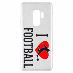 Чохол для Samsung S9+ I love football - PrintSalon