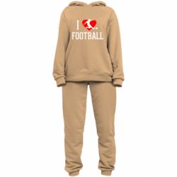Жіночий костюм I love football - PrintSalon