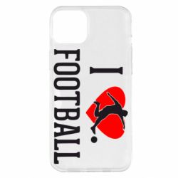 Чохол для iPhone 14 Plus I love football