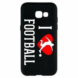 Чохол для Samsung A5 2017 I love football - PrintSalon