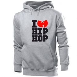 Чоловічі худі I love Hip-hop Wu-Tang - PrintSalon